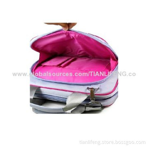 Messenger Lightweight Shoulder Bag with Padded Shoulder Strap and Handles